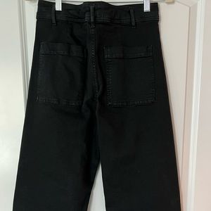 Zara black Marine pants size 8
